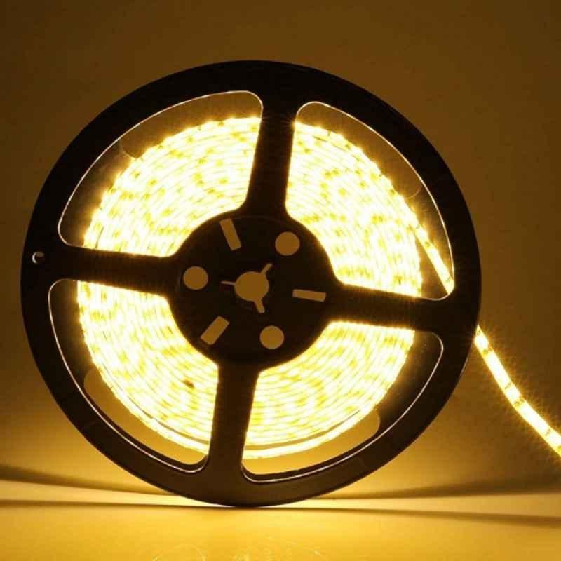 Gesto 5m Warm White Plastic LED Strip Light with Adapter