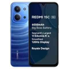 Redmi 15C 6.9 inch 6000mAh 8GB RAM/128GB Storage Moonlight Blue Smartphone