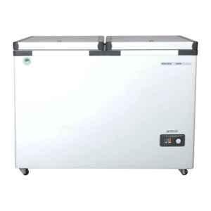 Voltas 300 Litre Stainless Steel & Plastic White Cooler cum Deep Freezer, CB HT 300 DD
