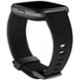 Fitbit Versa 2 Silicone Black Strap Smart Watch, FB507BKBK