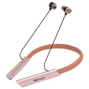 Hitage Legend Brown Bluetooth Neckband Earphone with 70hr Play Time, NBT-726