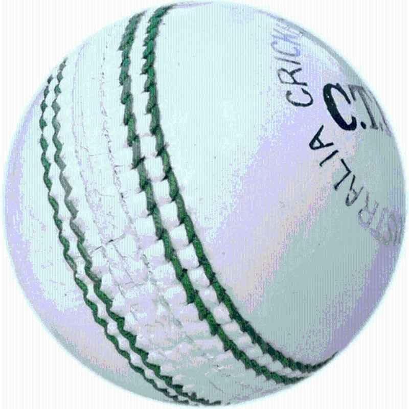 Krasava Ball-033 Standard White Premium Cricket Leather Ball