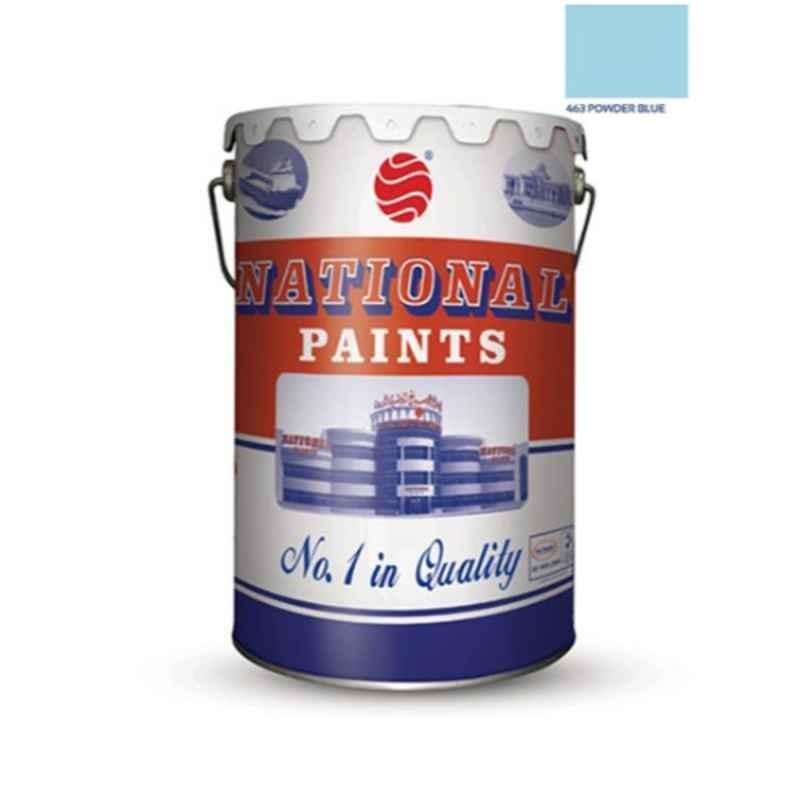 National Paints 18L Powder Blue Water Based Wall Paint, NP-463-18