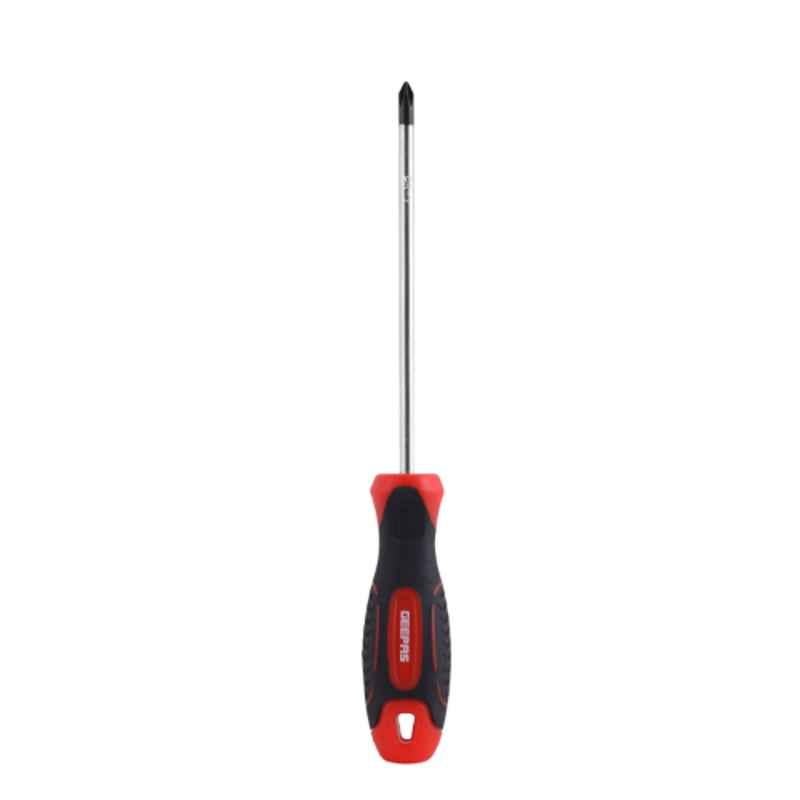 Geepas 125mm CrV Red & Black Phillips Screwdriver, GT59099