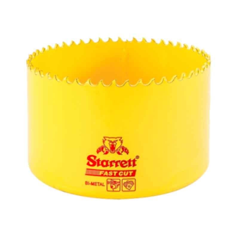 Starrett Fast Cut 160mm Yellow Bi Metal Hole Saw, FCH160M-G