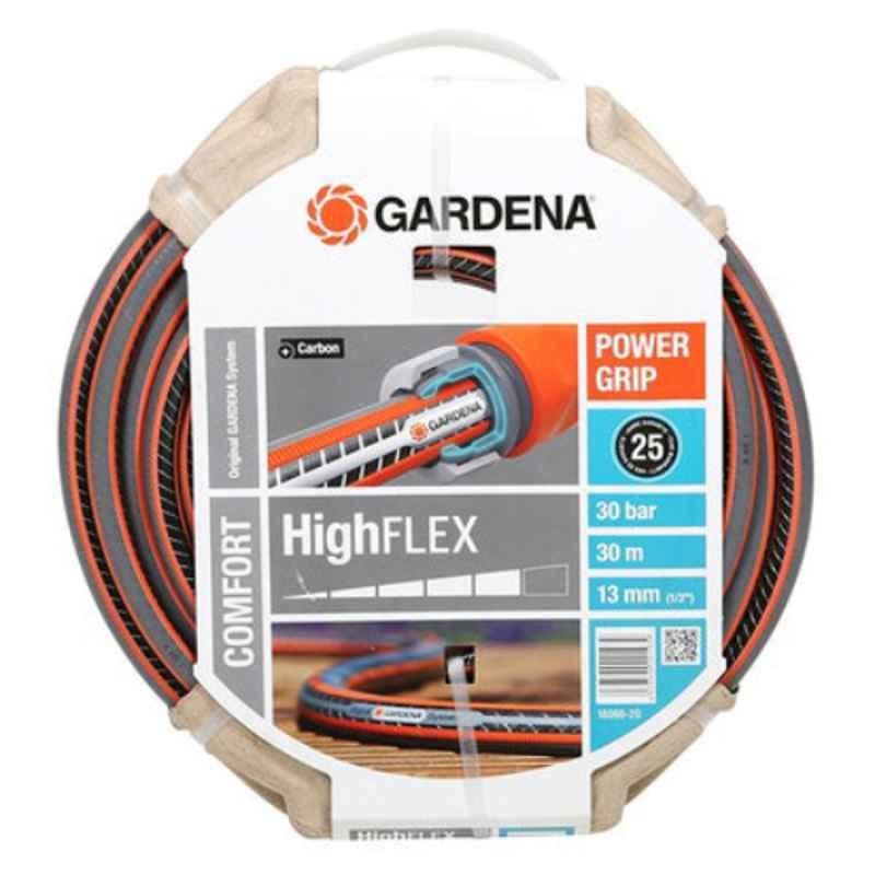 Gardena Grey & Orange Comfort Highflex Hose Pipe, ACE_657459
