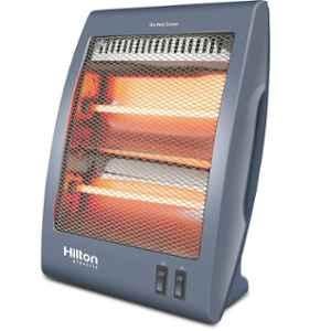 Hilton 800W ABS Plastic Grey Electric Quartz Room Heater