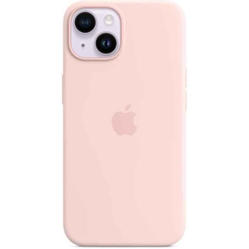 Apple Silicone Chalk Pink Case for iPhone 14 with MagSafe, MPRX3ZE/A