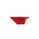 Gardens Need 4 Pcs 23.5x23.5x11cm 100% Virgin Plastic Spiral Red Hanging with Iron Chain