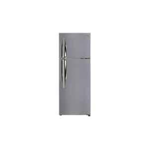 LG 291 Litre 2 Star Shiny Steel Double Door Refrigerator with Smart Inverter Compressor, GL-C322KPZY