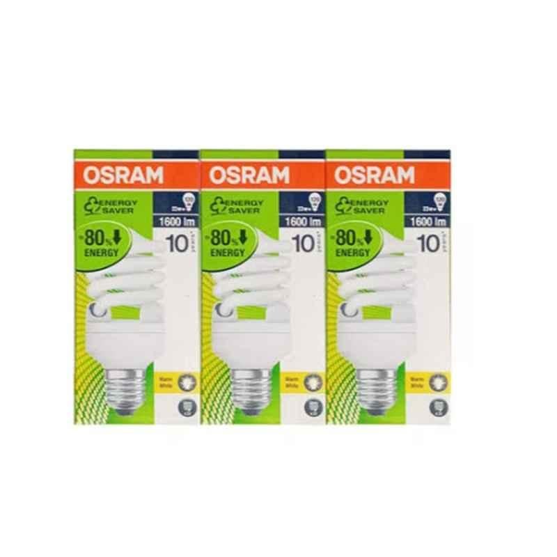 Osram OESMTWIST-23W-WS-3PC 23W Mini Twist Screw CFL Warm Light