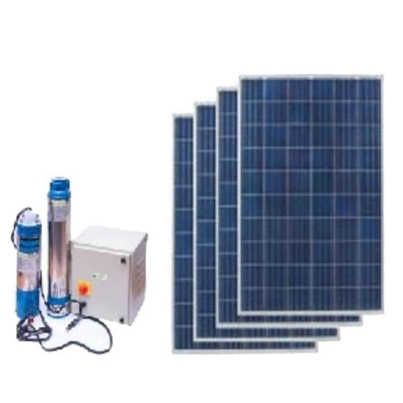 Solar Universe India 1HP Submersible Water Pump & 4x250W Solar Panels Combo