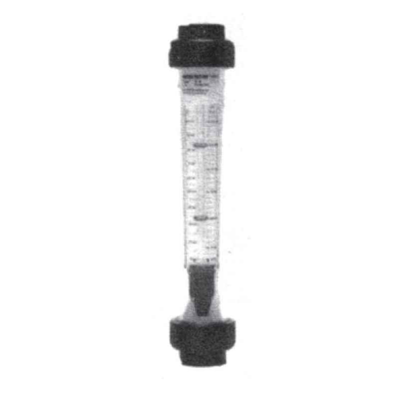 Hepworth 1 inch PVC-U Trogamid-T Tube Variable Area Flow Meter with EPDM O-Ring, 198.802.792