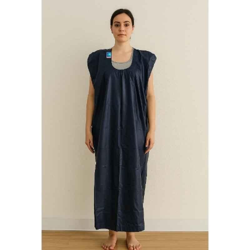 Unisoft PVC Navy Blue Deluxe Apron, US_AP_01, Size: Free