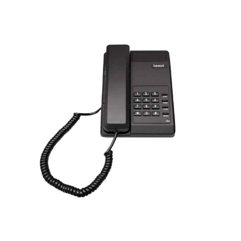 Beetel B11 Plastic Black Corded Landline Phone