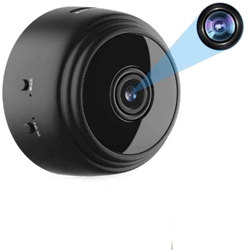 Mini Spy Spy Cam, Hidden Spy Camera, 4K HD 1080P Handheld Home Security  Cameras, Wireless Wi-Fi, with Night Vision Motion Detection, Tiny Cameras  (Black)