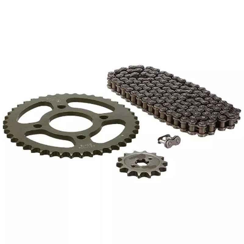 Buy Uno Minda Ch 1016 Chain Sprocket Kit R428H Size 120L 14T 43T 4H For Bajaj Discover 150 Cc Diso M Online At Price 1394