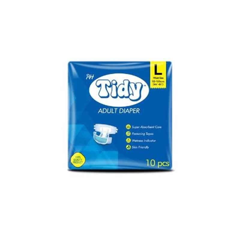 Tidy 30 Pcs 112-155cm Large Adult Diapers, TAD-L-3 (Pack of 2)