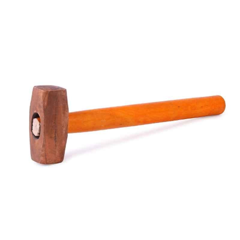 Lovely 2kg Copper Hammer with Wooden Handle