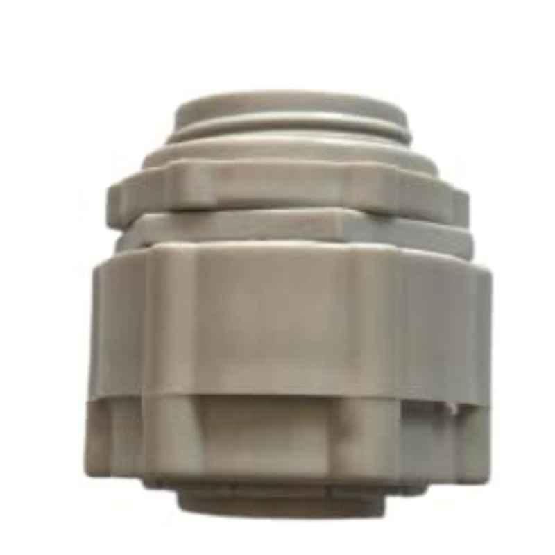 Reliable Electrical 25mm PVC Grey Electrical Conduit Adaptor (Pack of 10)