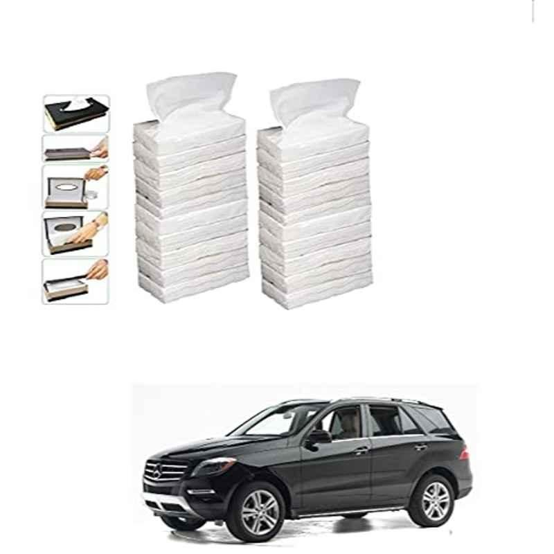 Kozdiko 100 Pulls Dispenser Box Refiller Tissue Paper with 200 Sheets for Mercedes Benz M-Class (Pack of 20)