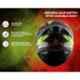 Axor Apex Racer Polycarbonate Black, Neon & Yellow Full Face Helmet, AHRBNYM, Size: M