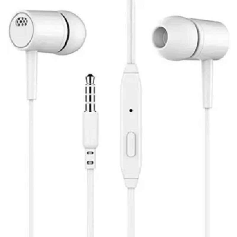 Shecom SEP-01 White In the Ear Wired Headset