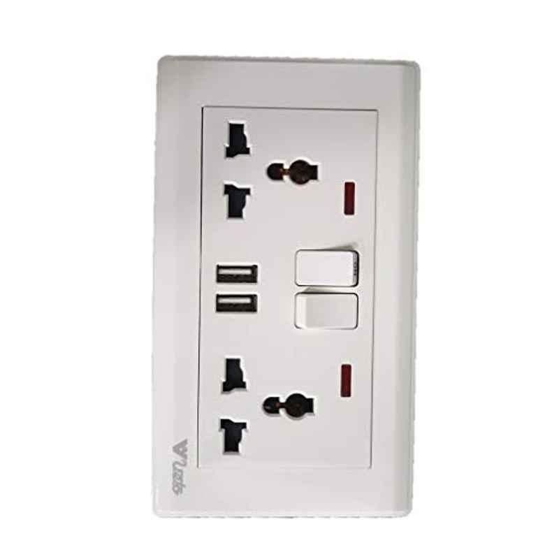 Usb Sockets 13A Single And Double (Double With Back Box)