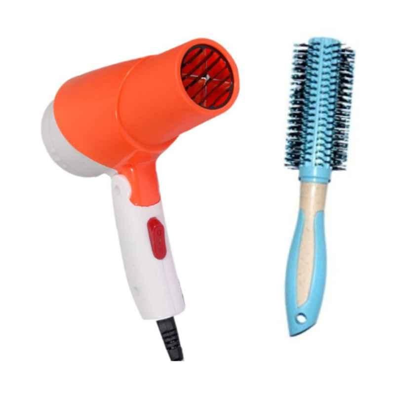 Everwey Combo Of Hair Dryer  Hair Straightner  Professional Round Brush
