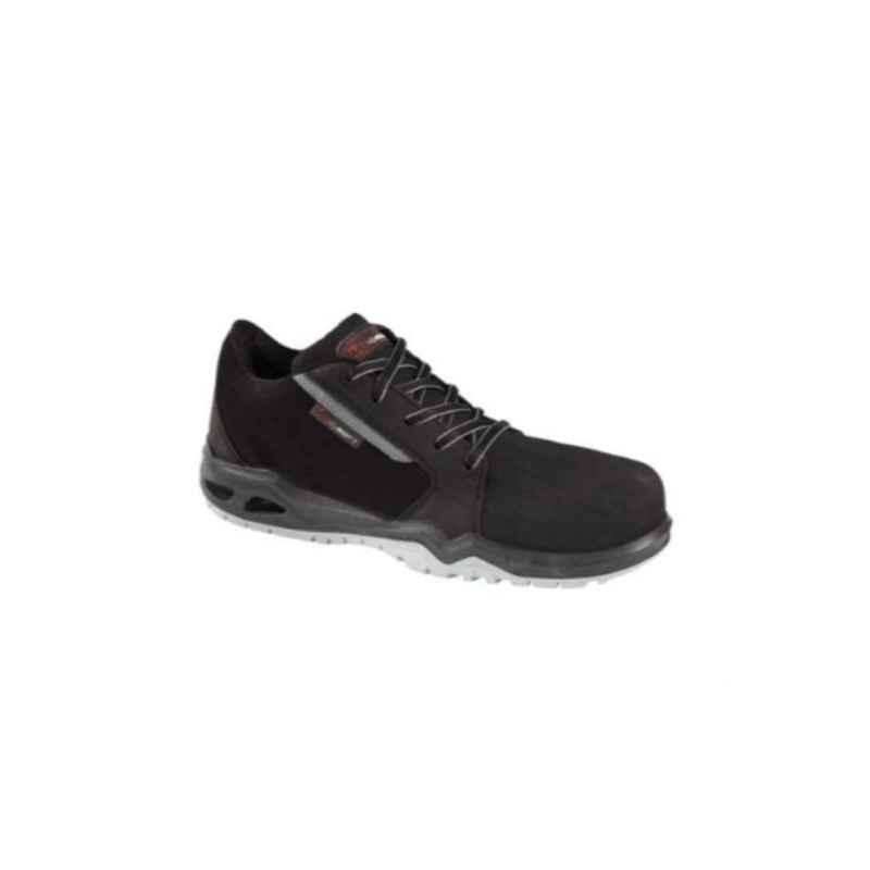 MTS Curtis Flex S3 Leather Composite Toe Dark Grey Safety Shoes, Size: 37