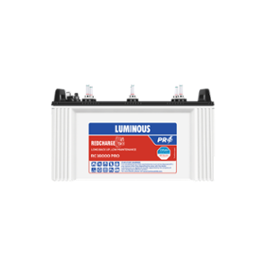 Luminous Red Charge RC 16000 Pro 135Ah Short Tubular Battery with 48 Months Warranty for Home, Office & Shops