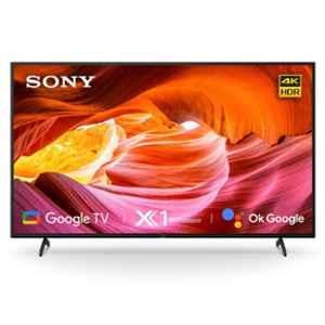 Sony Bravia 55 inch 4K Ultra HD Black Smart LED Google TV with Dolby Audio & Alexa, KD-55X75K