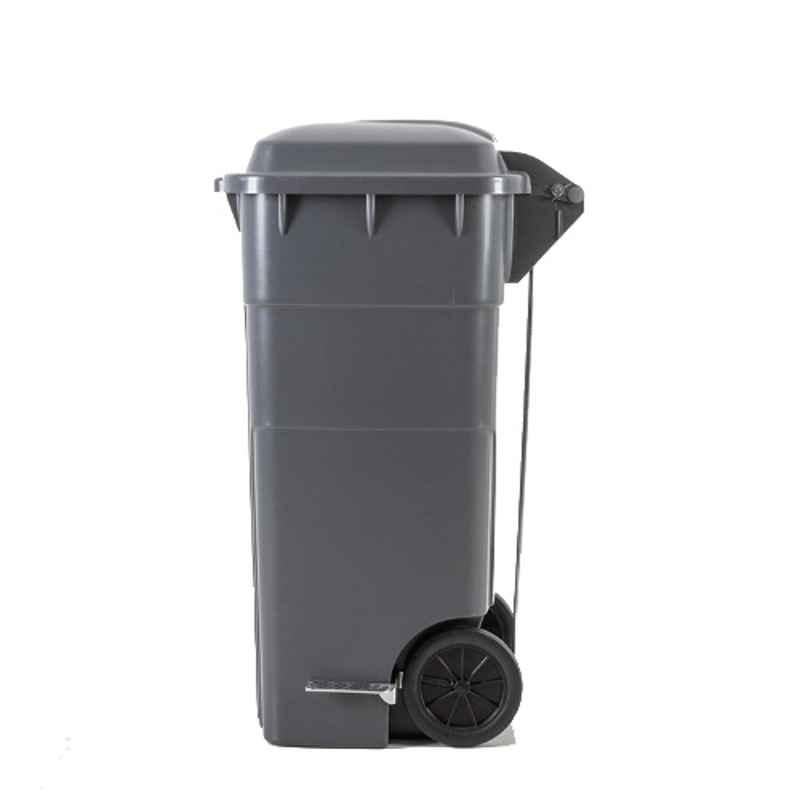 Baiyun 57x70x107cm 240L Gray Solid Garbage Can, AF07306