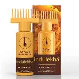 Indulekha 100ml Bringha Ayurvedic Hair Oil for Hair Fall Control & Growth, 175530