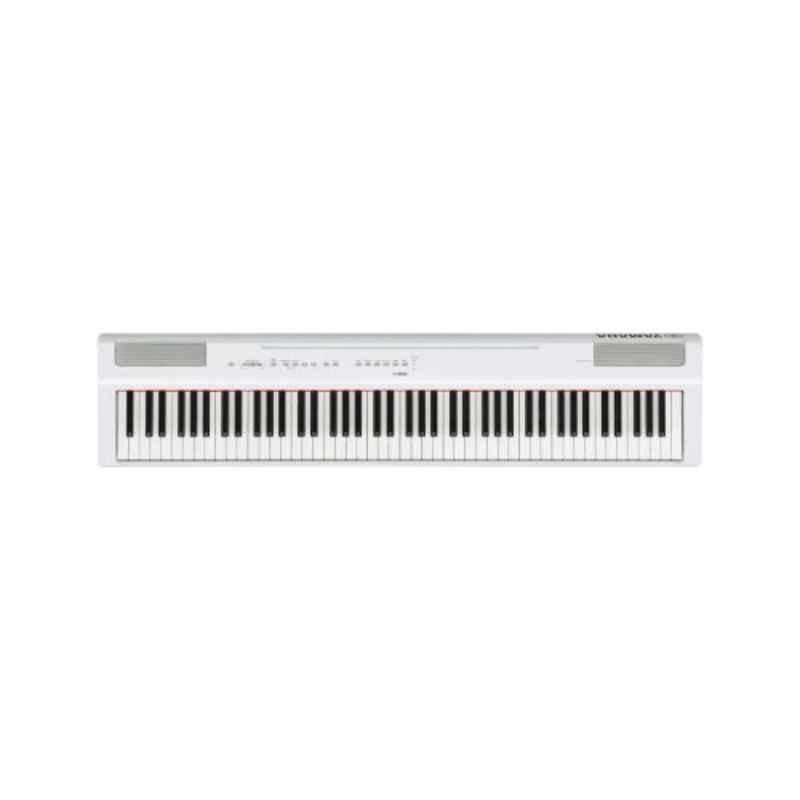 Yamaha 88 Note White Digital Portable Piano Keyboard Without Stand, YAMAHA-P125AW
