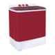 Lloyd Aqua Flow Wash 6.5kg Red Semi Automatic Top Load Washing Machine, LWMS65RP