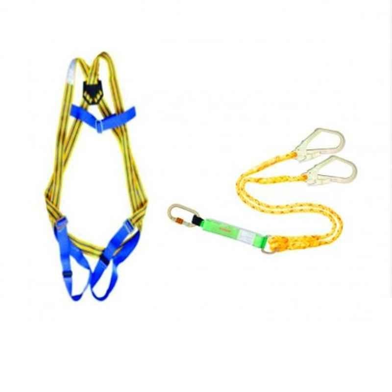 Buy Karam Polypropylene Full Body Safety Harness with Hook, KI 01