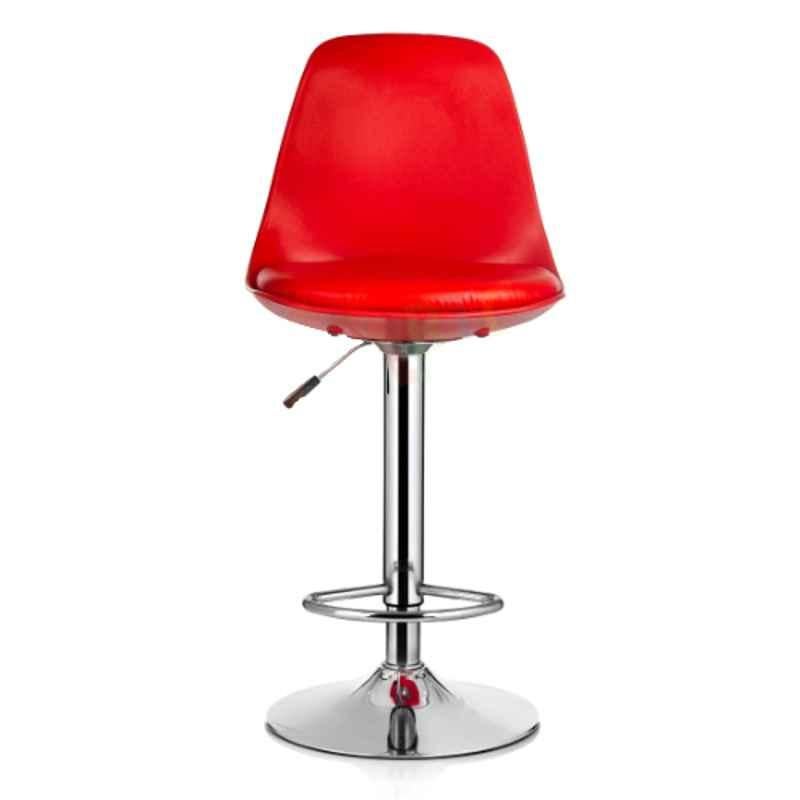 MBTC Rapid Polypropylene Red High Bar Stool Chair