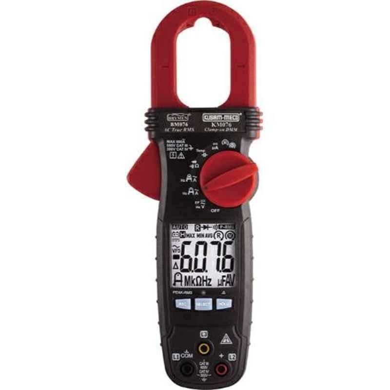 Kusum Meco KM 076 186g Automatic 600A AC TRMS Digital Clamp meter