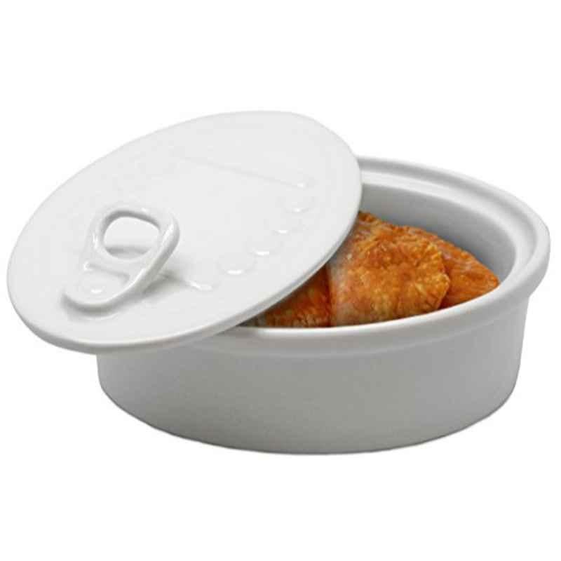 Nerthus FIH 281 White Porcelain Snacks Can