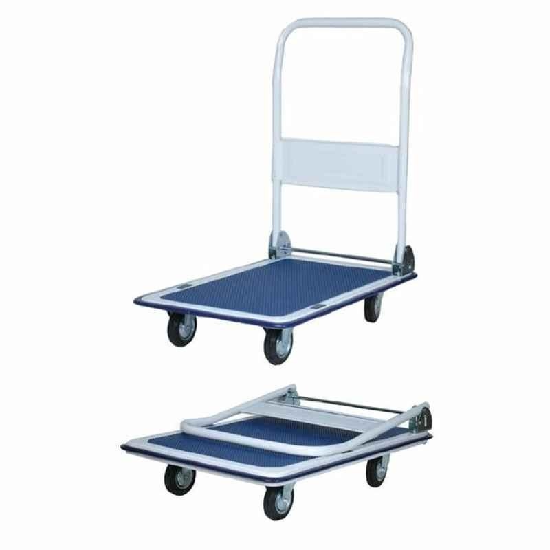 Milano 120kg Steel Blue Platform Hand Trolley, YB-120