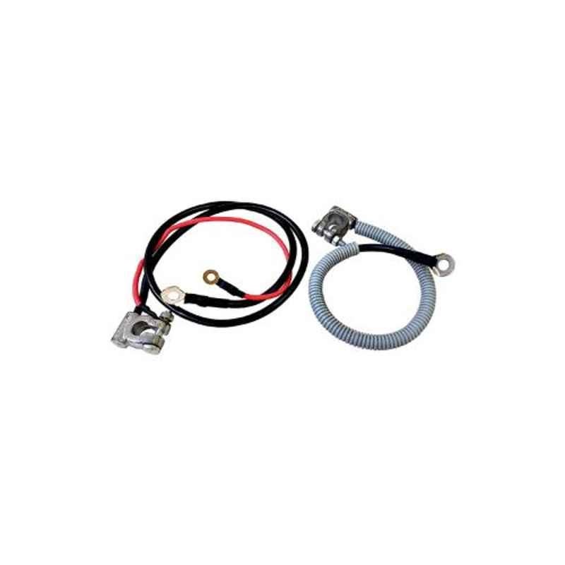 Saroop 2 Pcs Red & Black Maruti Car Battery Cable Set, SBC000021