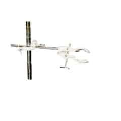 Labpro 307 Retort Clamp with 7inch Mild Steel Rod