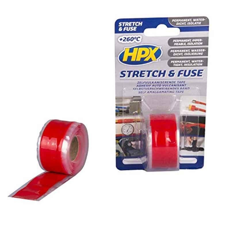 HPX 25mm Red Stretch & Fuse Self Fusion Tape, SO2503