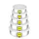 Sempl 5 Pcs Stainless Steel Container Set with Lid