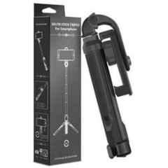 Auto Ryde Black Bluetooth Selfie Stick Tripod