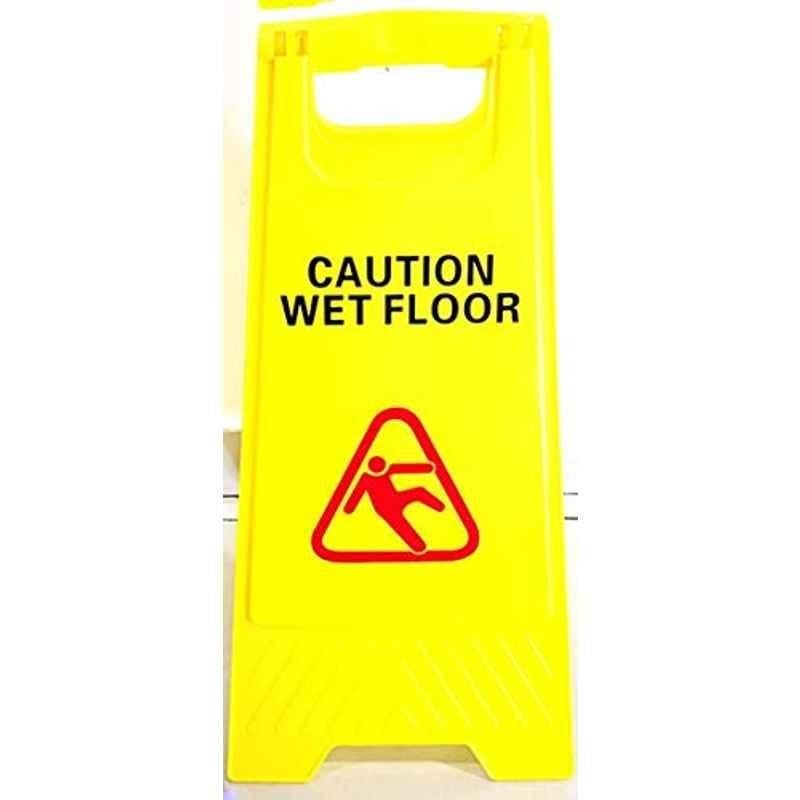 Foldable Warning Sign Board For Caution Wet Floor Warning