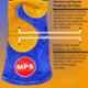MPS 002 Leather & Cotton Blue Welding Safety Gloves, Size: Free