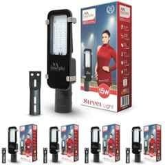 Murphy Galaxy 15W 6500K Aluminium Cool White Outdoor Street Light (Pack of 5)
