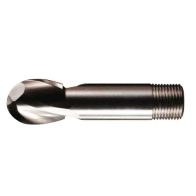 Presto 48151 7/16 inch HSS Screw Shank Ballnose Slot Drill, Length: 65.1 mm